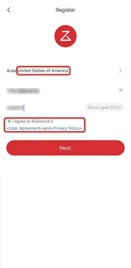agree to Roborock's user agreement and private policy