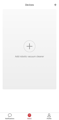 add robotic vacuum cleaner